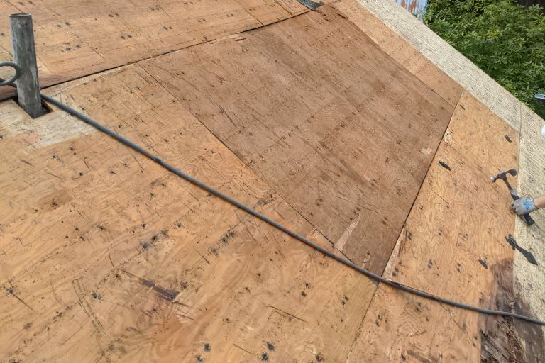 After We Removed The Shingles