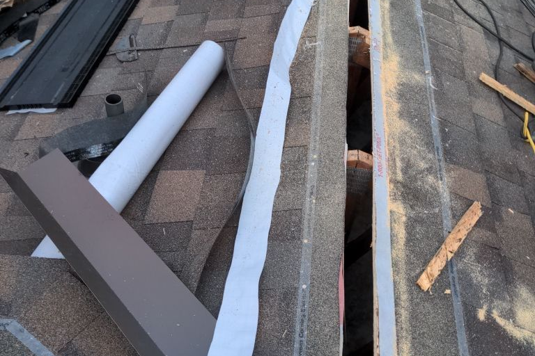 Installing Ridge Vents For Intake Ventilation