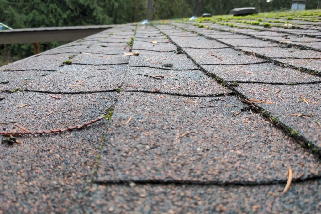 Scooped Asphalt Shingles