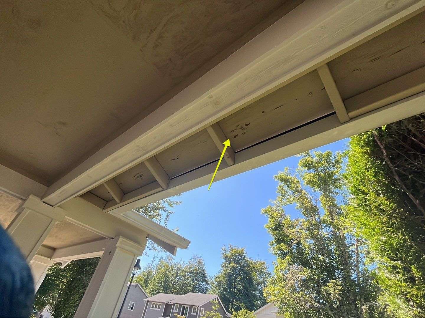 Soffit Painted Nails