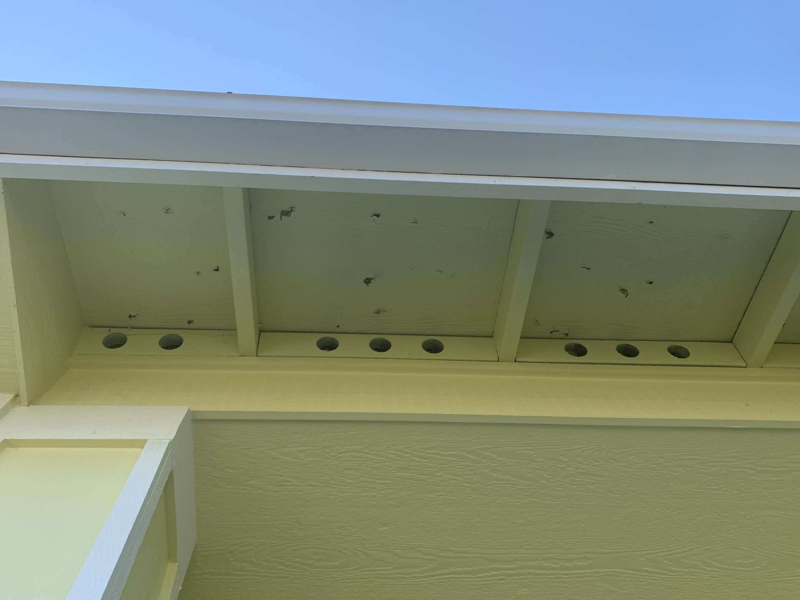 Soffit Roof Nailed Through 4
