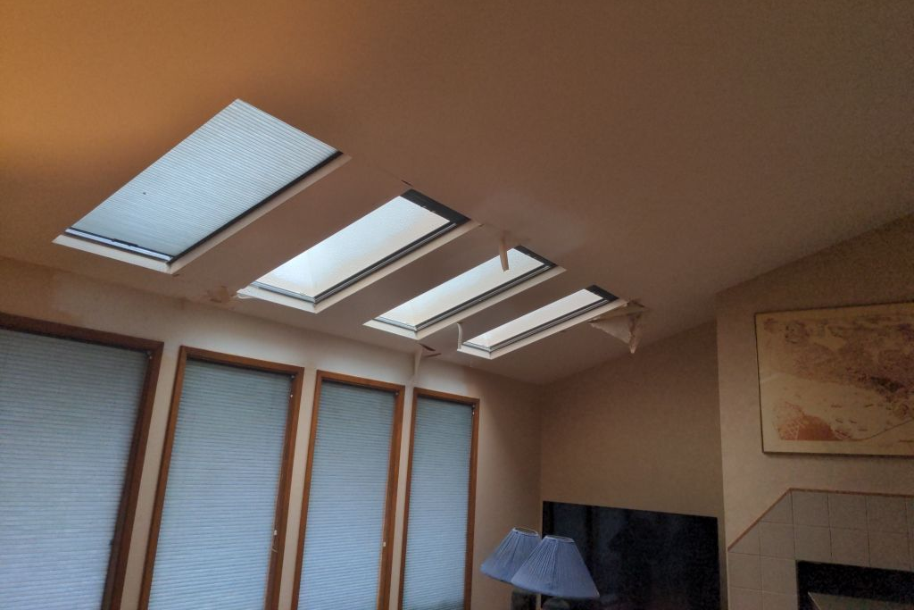 Water Damage Around Skylight