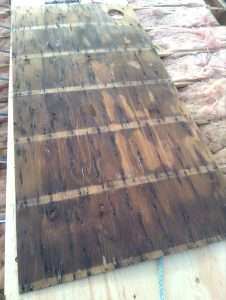 Damp Rotting Plywood