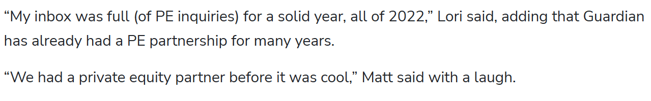 Screenshot from servicetitan article
