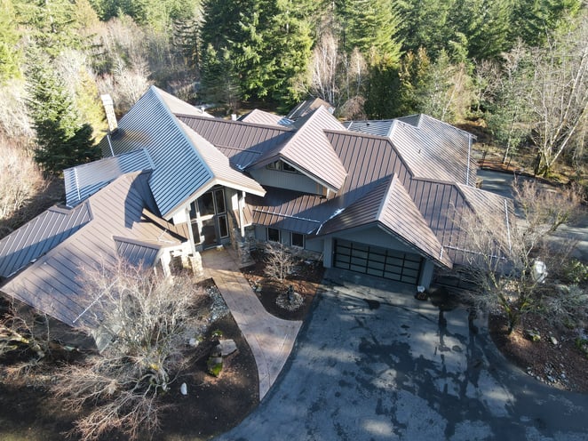 Standing Seam - Pencil Rib - Classic Brown (2)