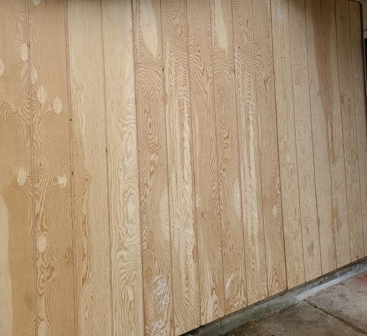 T1-11 cedar plywood siding