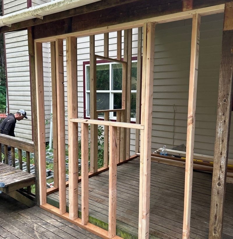 building sunroom walls