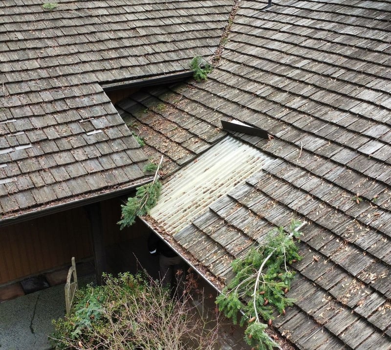 eave before extension