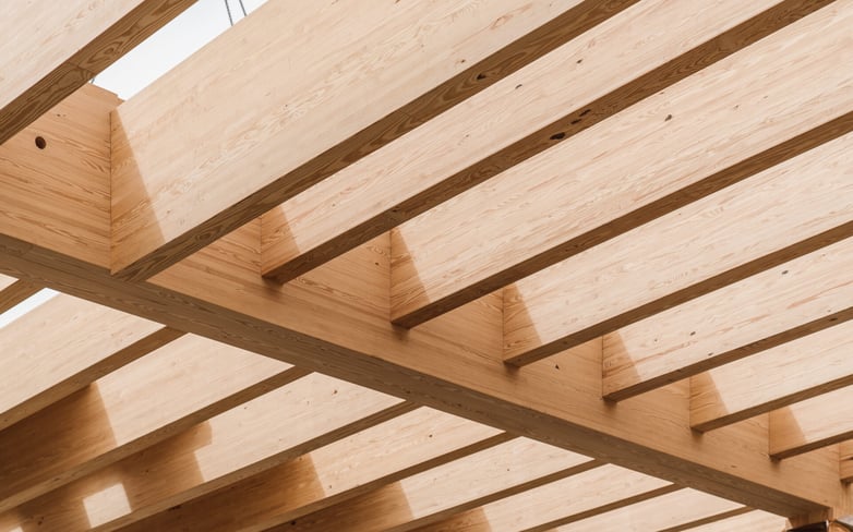 glulam roof beam