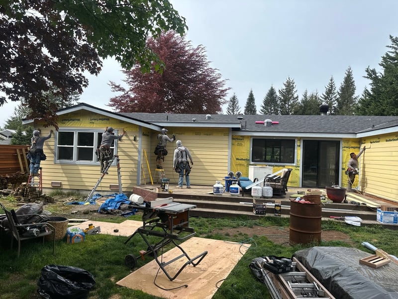 siding installation