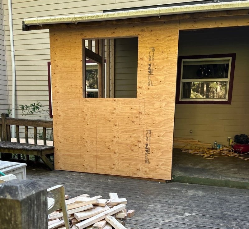 sunroom wall