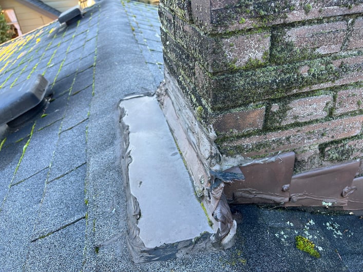 bad chimney flashing