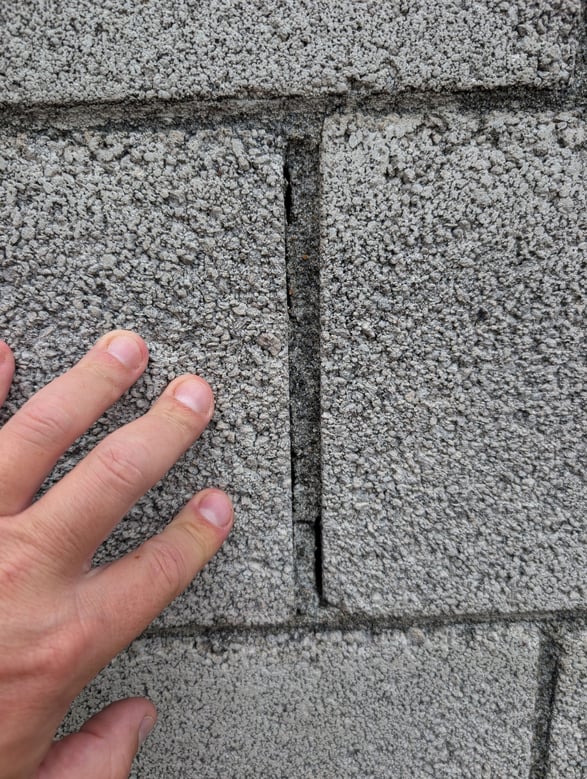 brick chimney holes