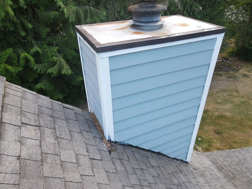 chimney cap leak