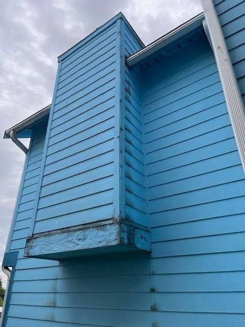 chimney chase leak