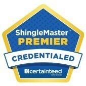 CertainTeed ShingleMaster PREMIER contractor badge