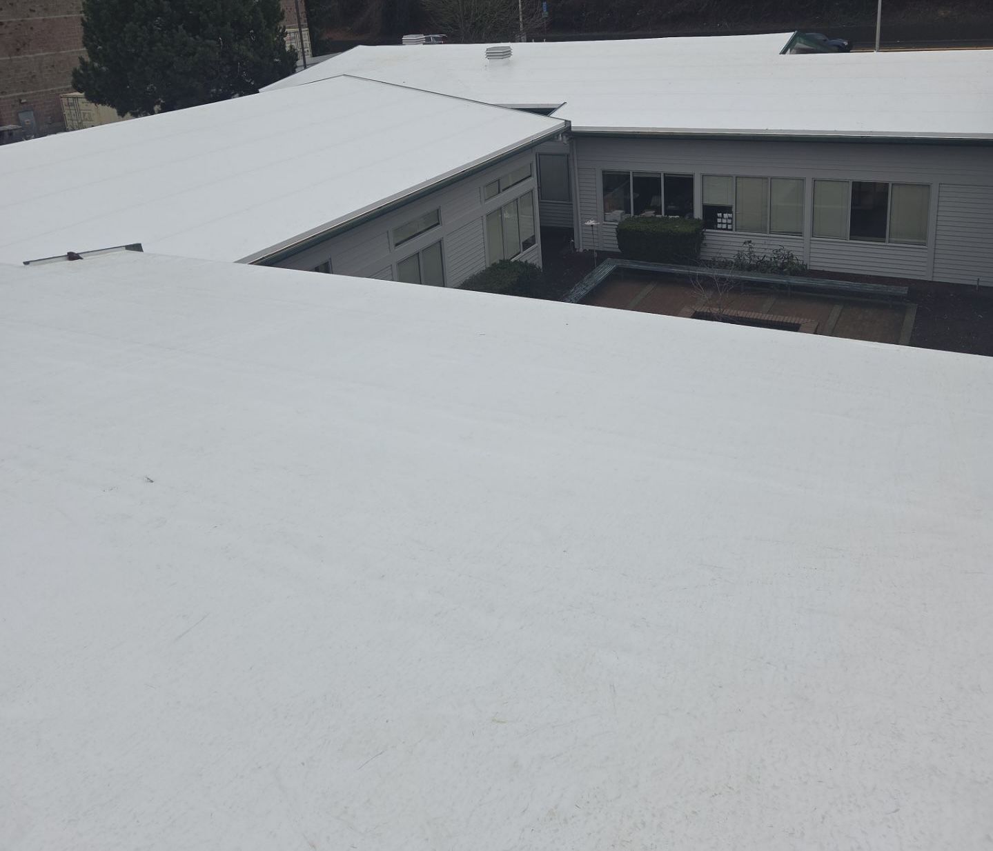 PVC low slope