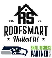 RoofSmart and Seahawks Combined Logo