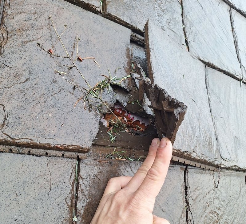 Euroshield puncture damage