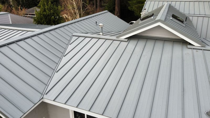 mechanically seamed metal roof