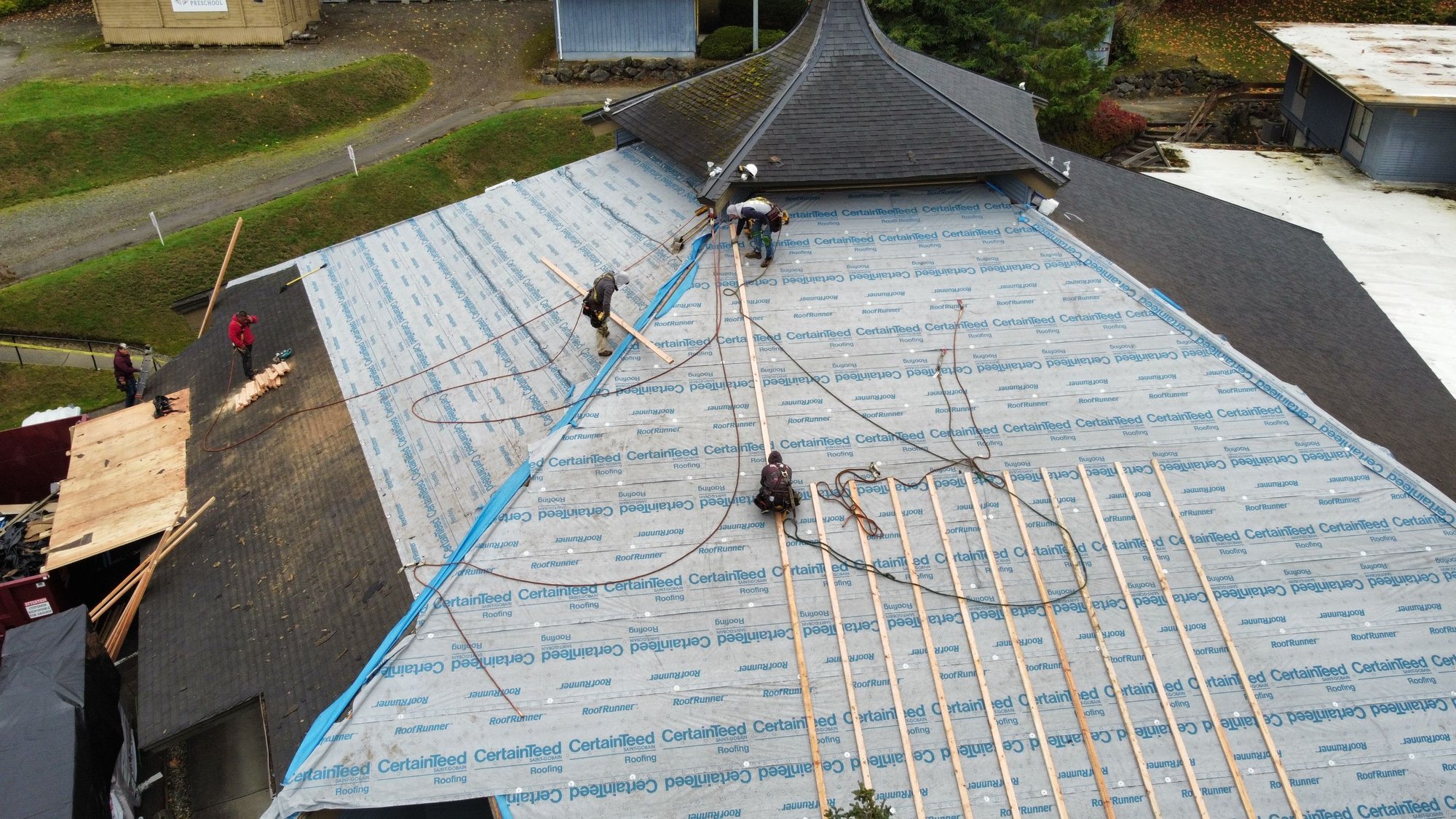 roof crew roof replacement