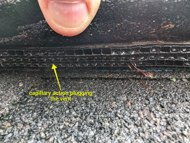 Faulty Ridge Vents 