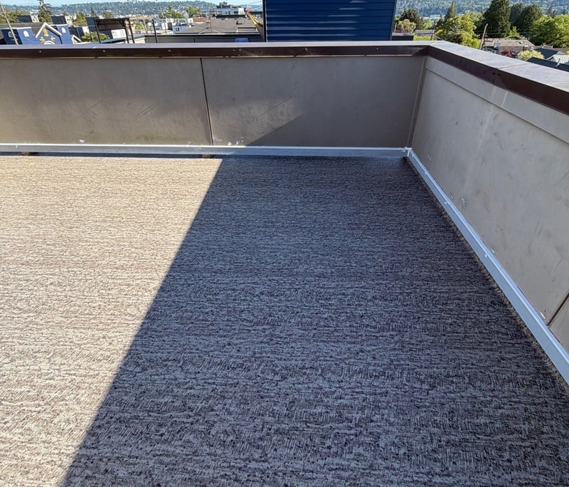duradek on rooftop deck