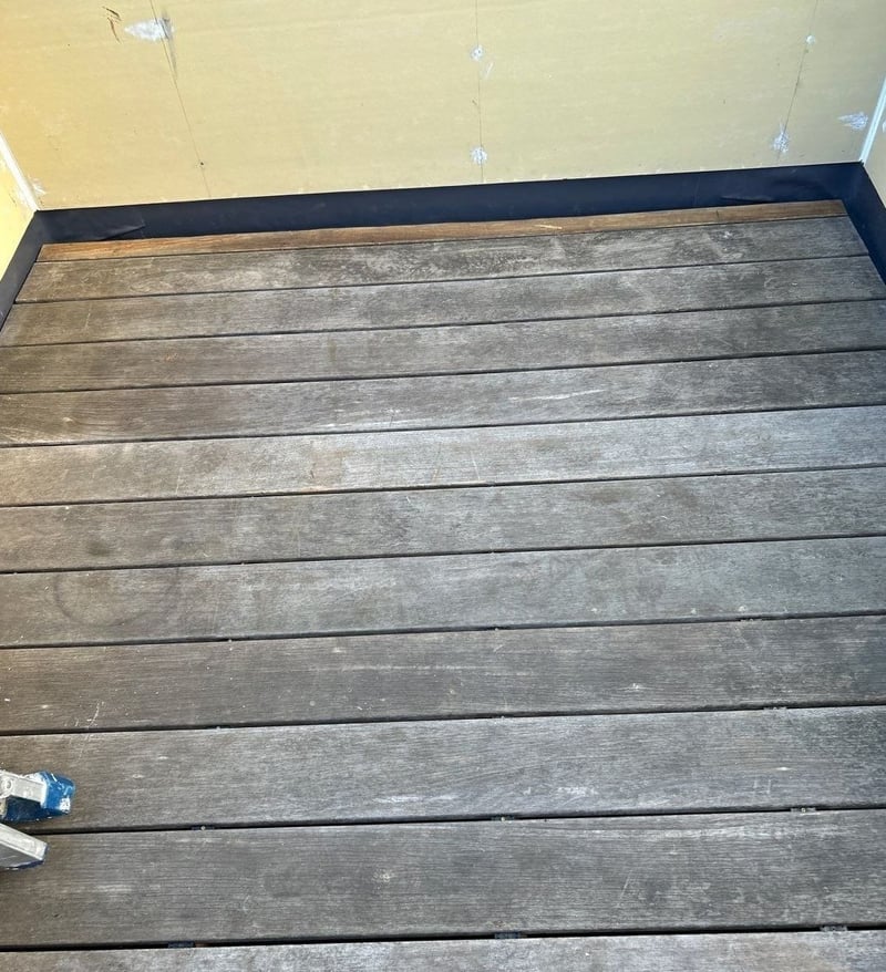 replacing ipe deck
