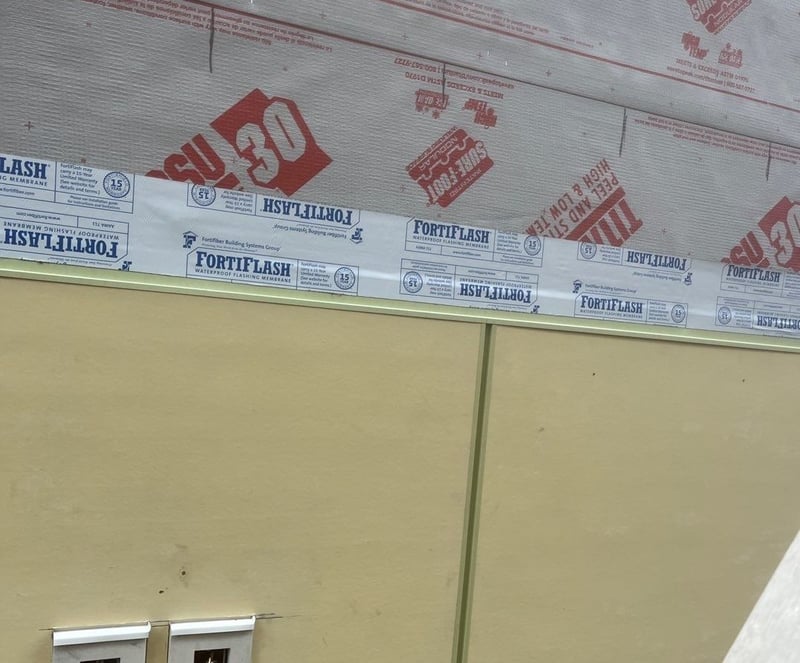 ice and water shield behind siding