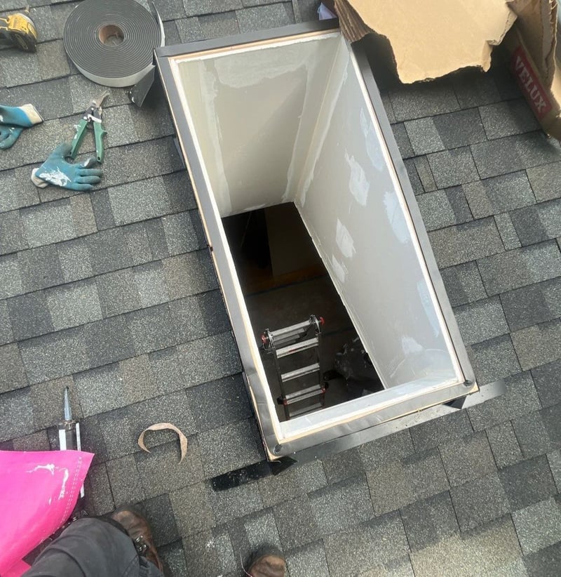 Curb Mount for Skylight