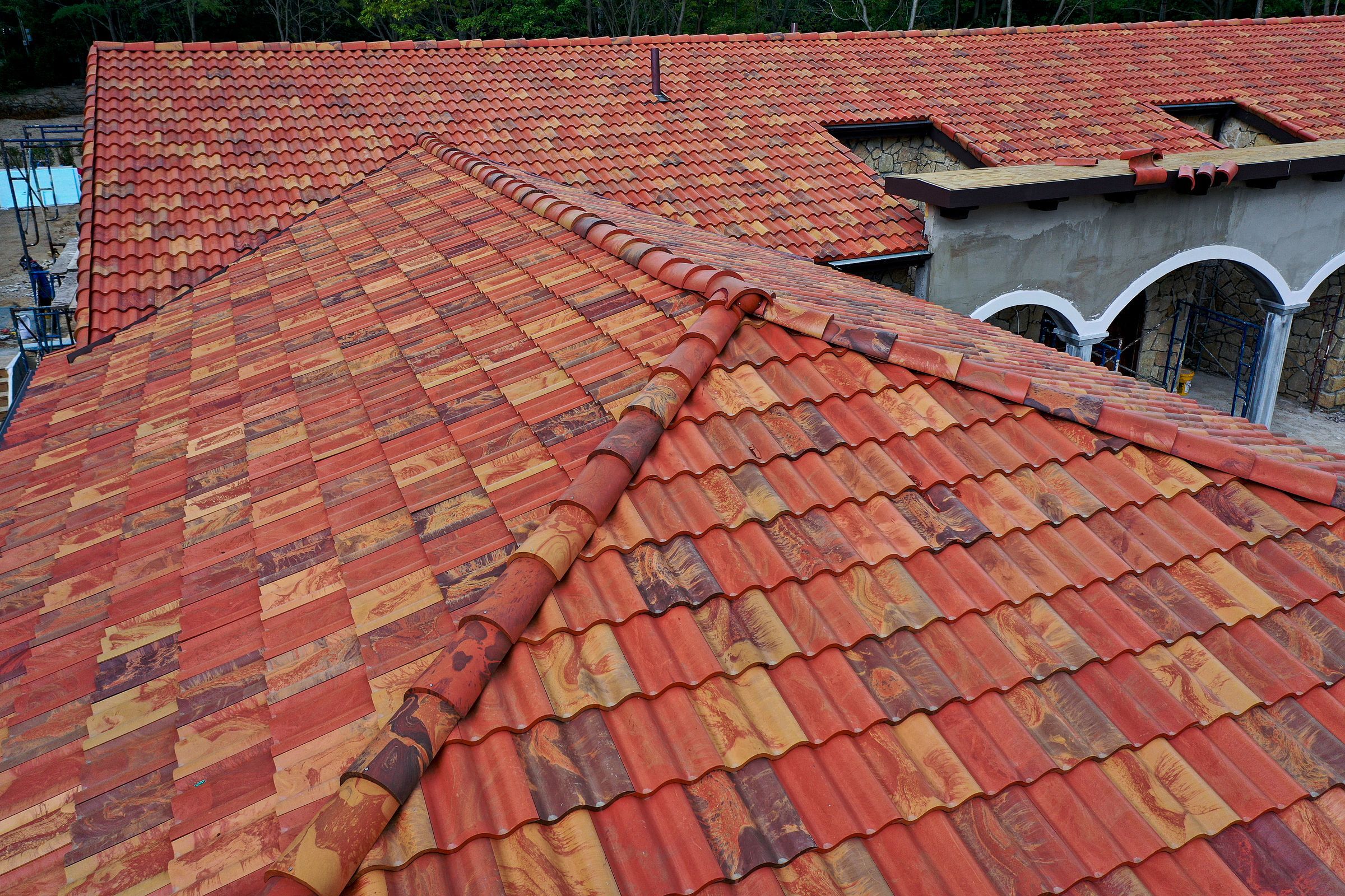 Brava Spanish Barrel Tile composite roofing