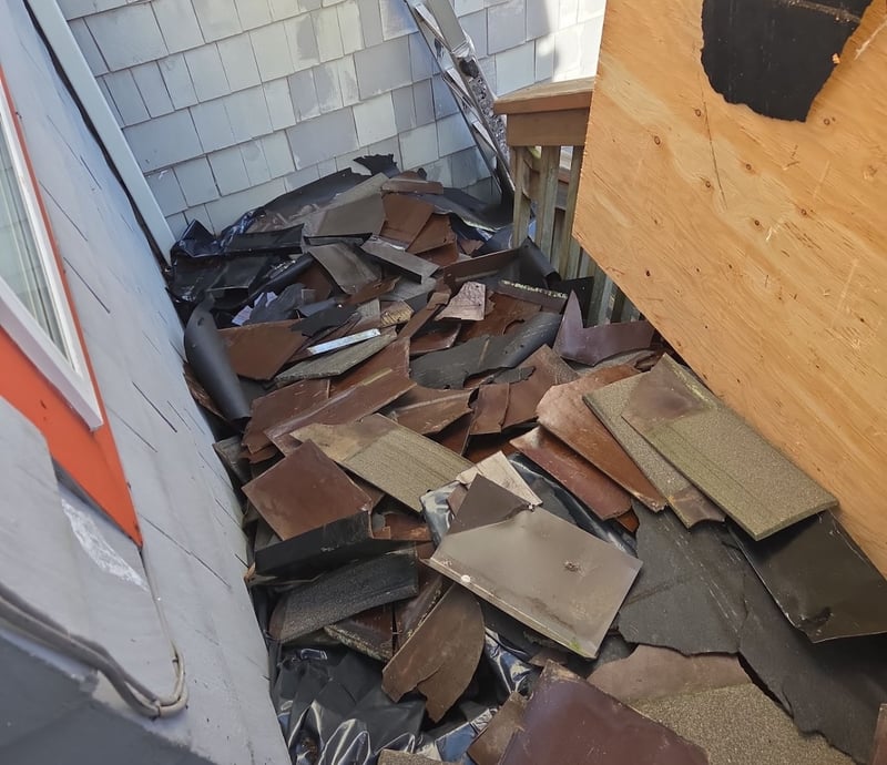 removed old tile