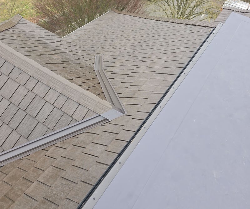 roof to wall vent on euroshield roof