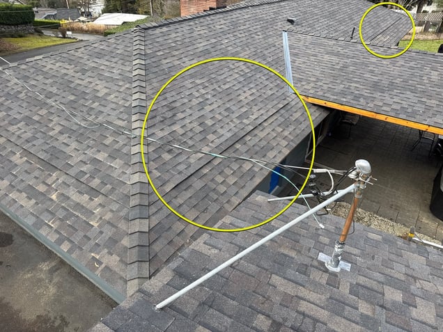 shingle over intake vent