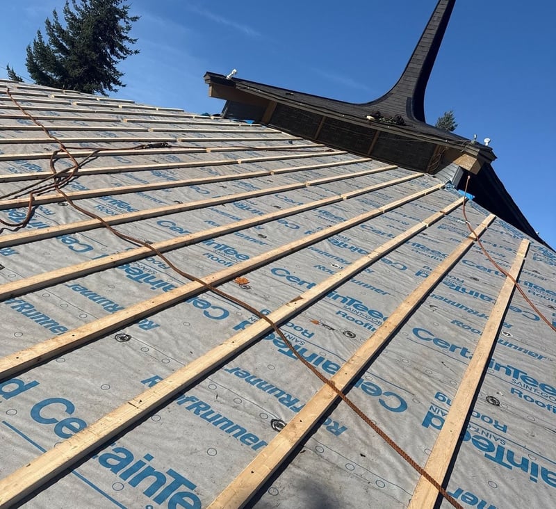 vented deck furring strips